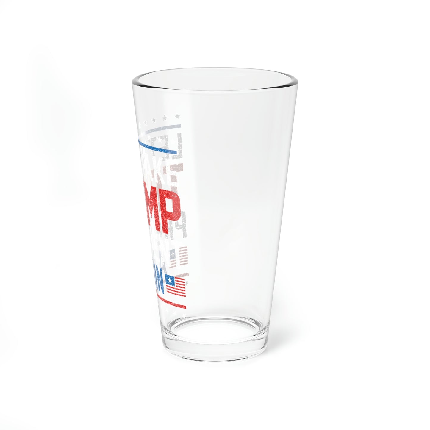 Trump 16 oz glass