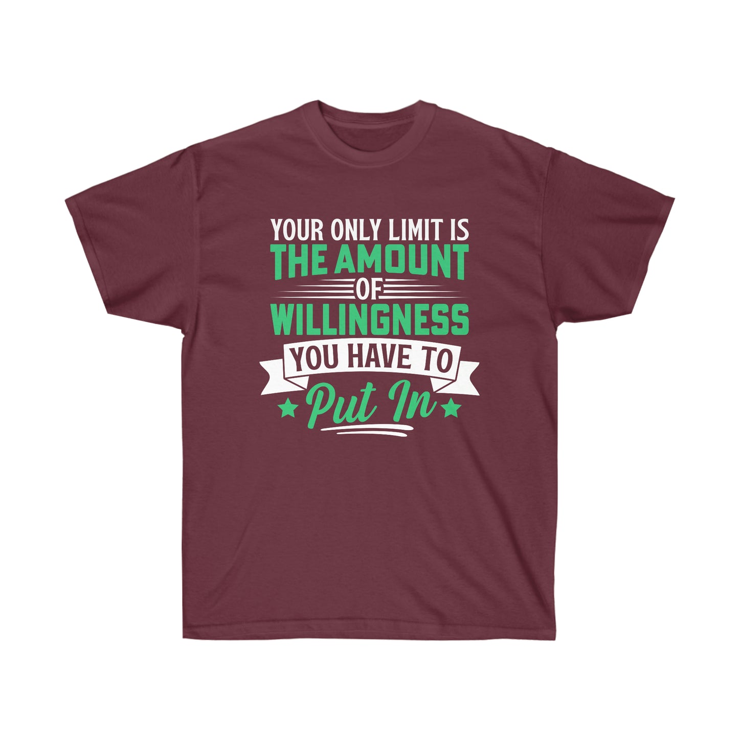 Work hard motivational shirt for men or women