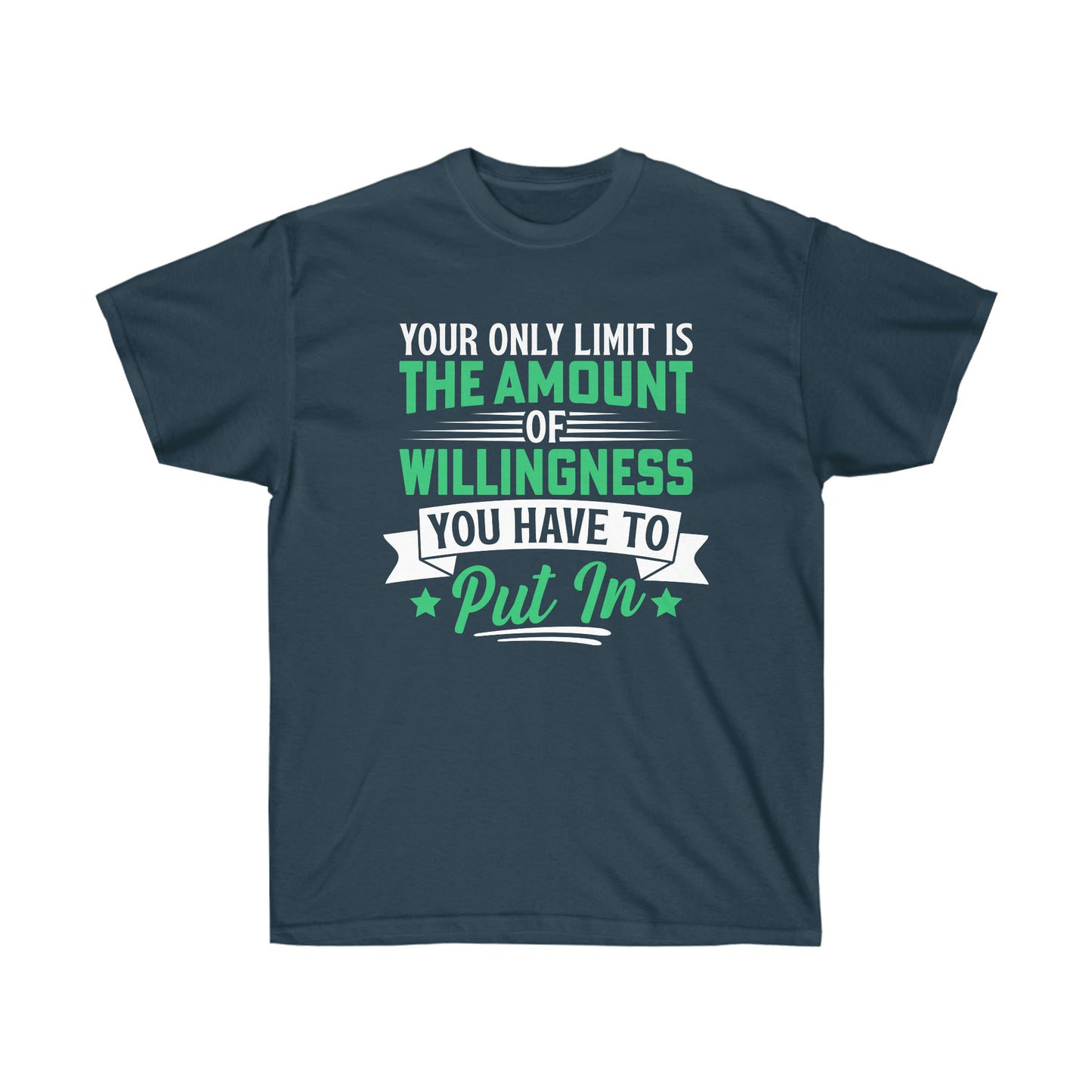 Work hard motivational shirt for men or women