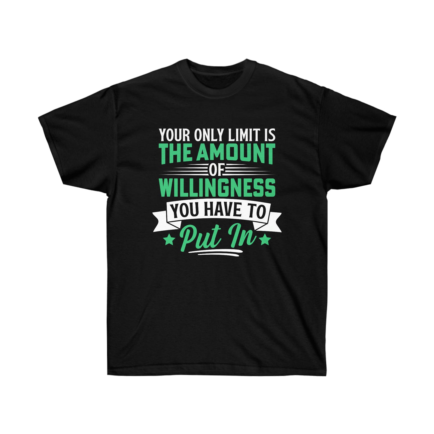Work hard motivational shirt for men or women