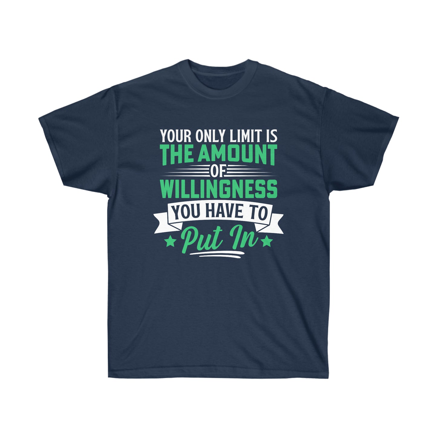 Work hard motivational shirt for men or women