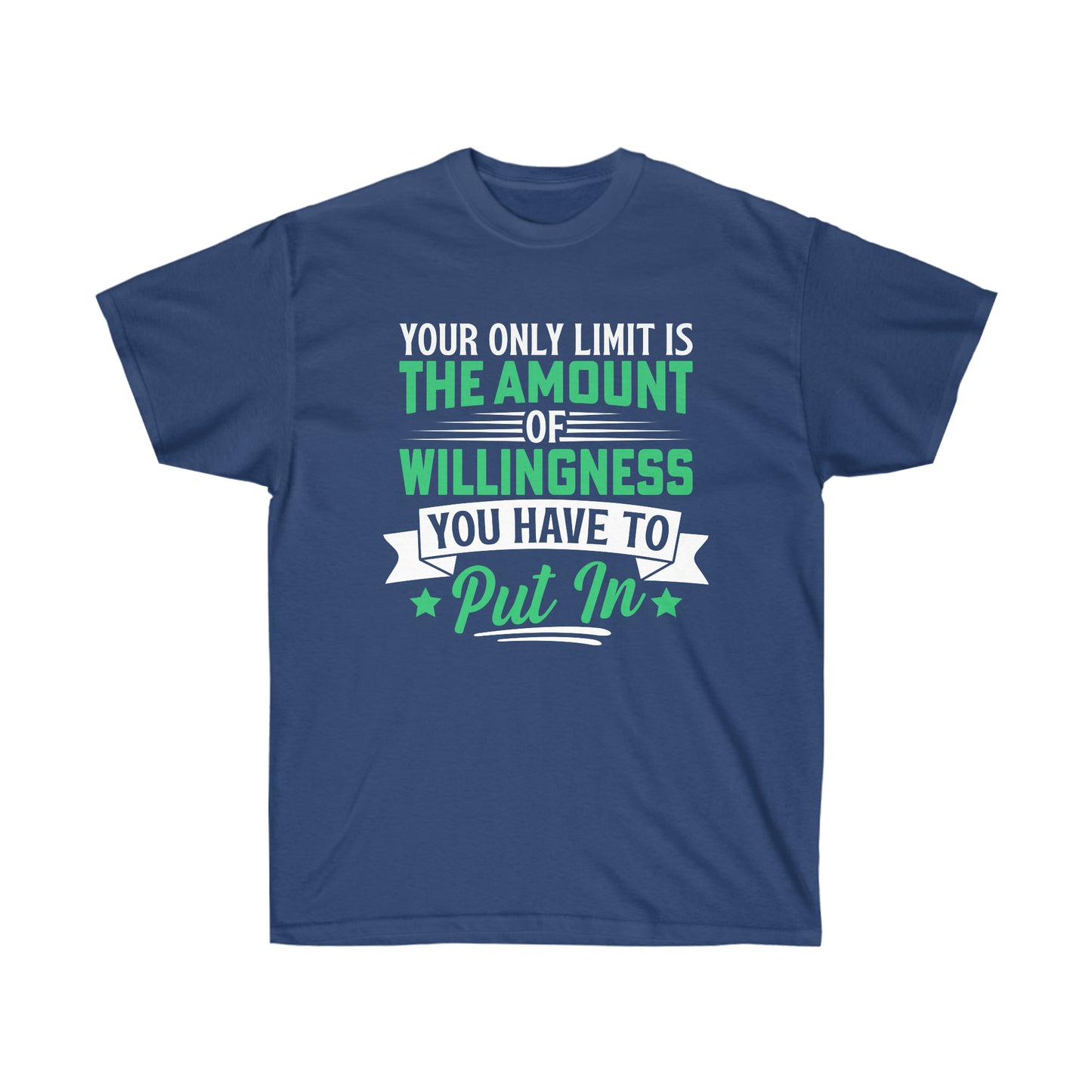 Work hard motivational shirt for men or women