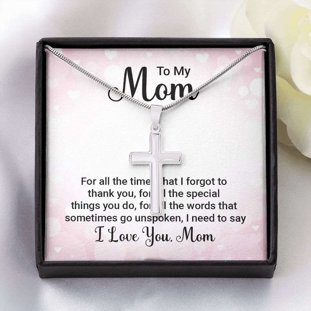 Stainless Steel Cross Necklace