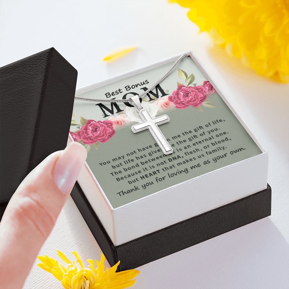 Best bonus mom-You may not have Stainless steel necklace perfect for gift