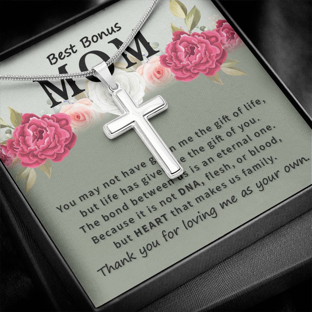 Best bonus mom-You may not have Stainless steel necklace perfect for gift