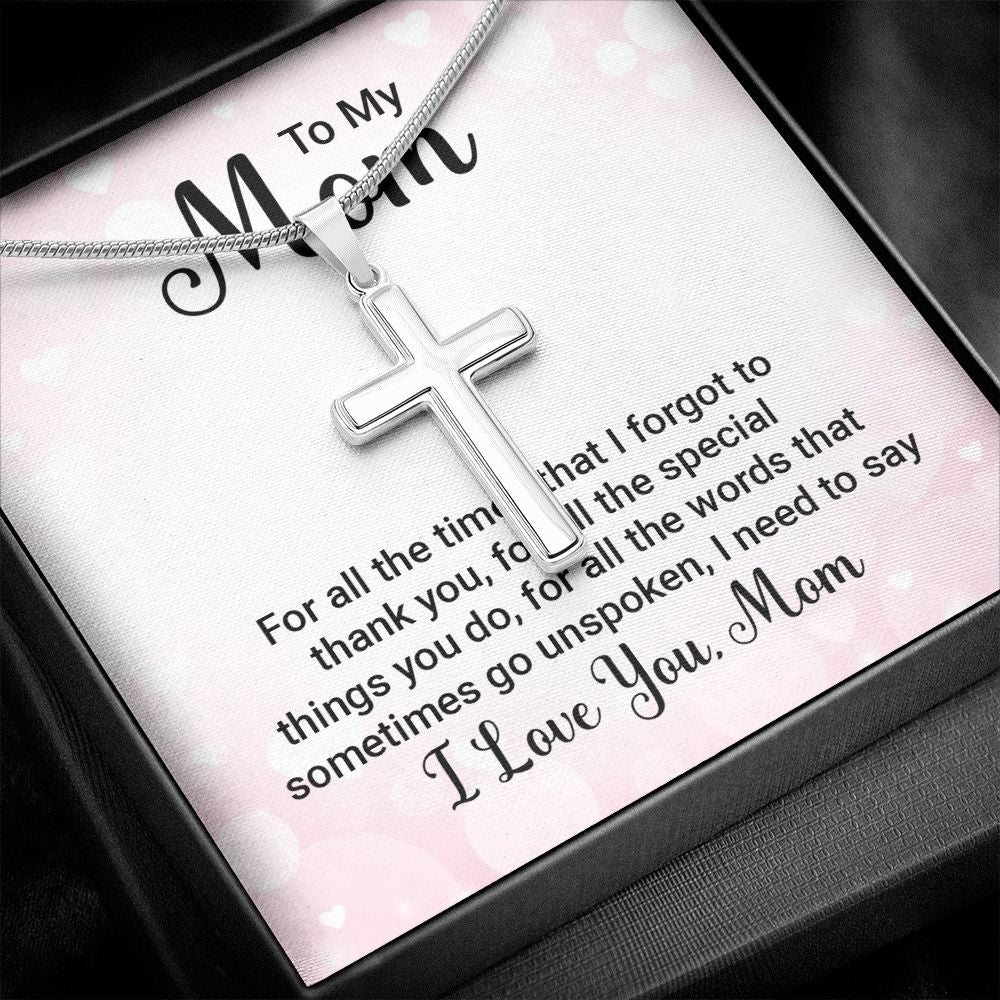 Stainless Steel Cross Necklace