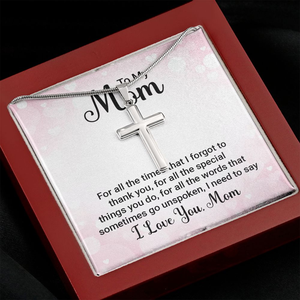 Stainless Steel Cross Necklace