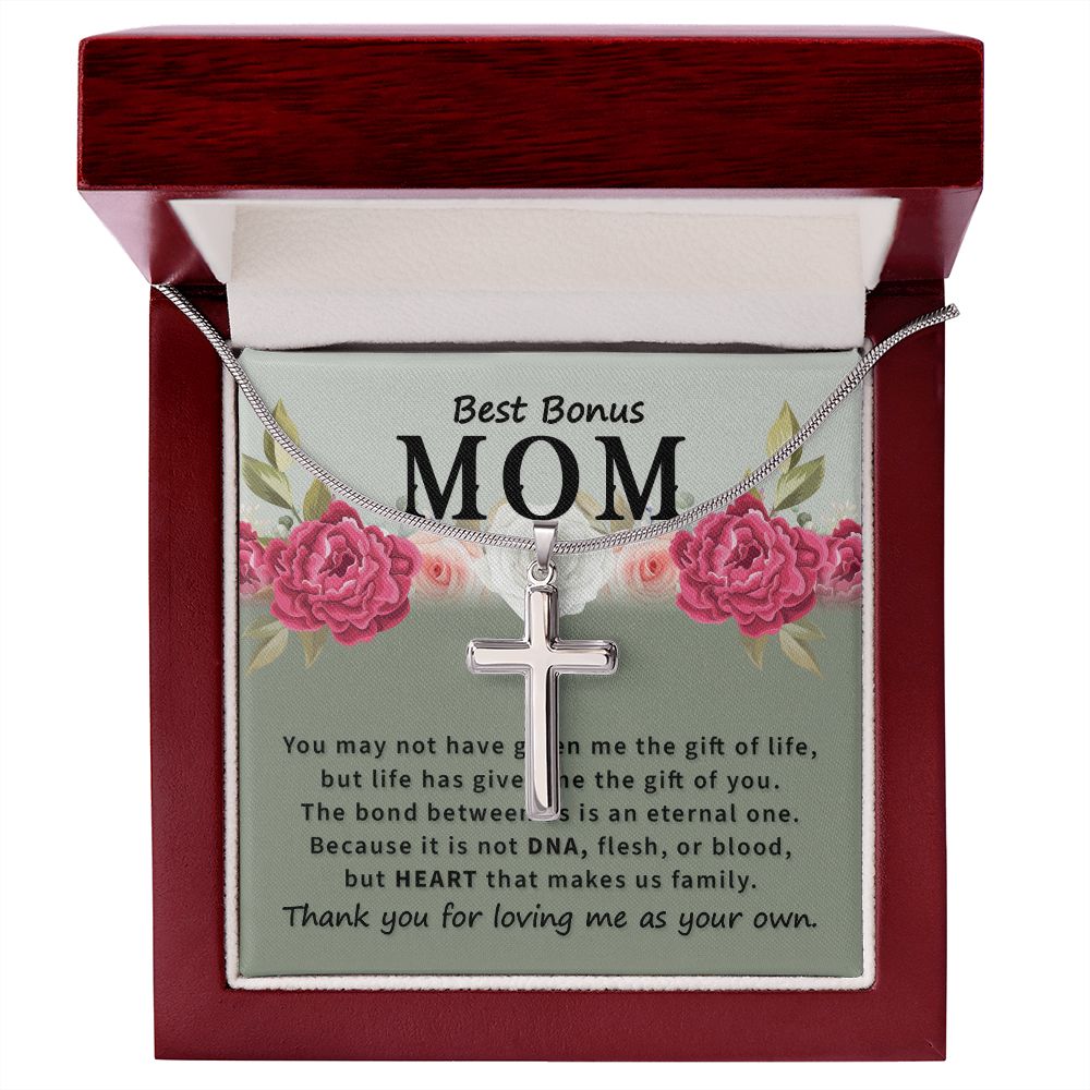 Best bonus mom-You may not have Stainless steel necklace perfect for gift