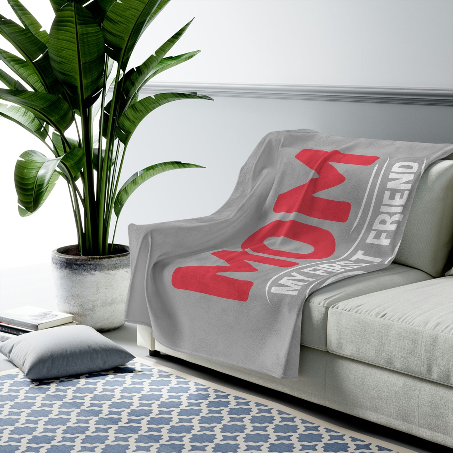 For mom Velveteen Plush Blanket