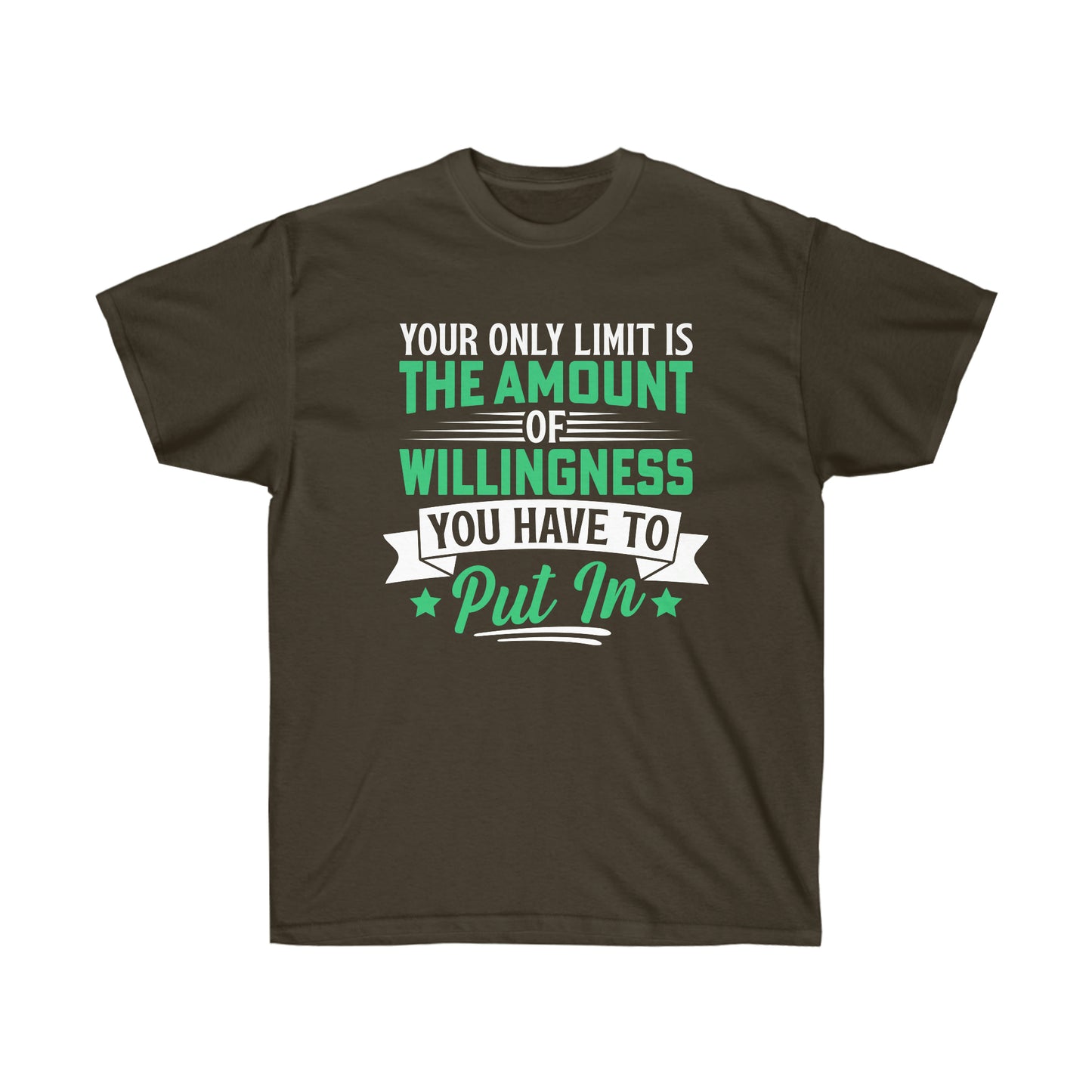 Work hard motivational shirt for men or women