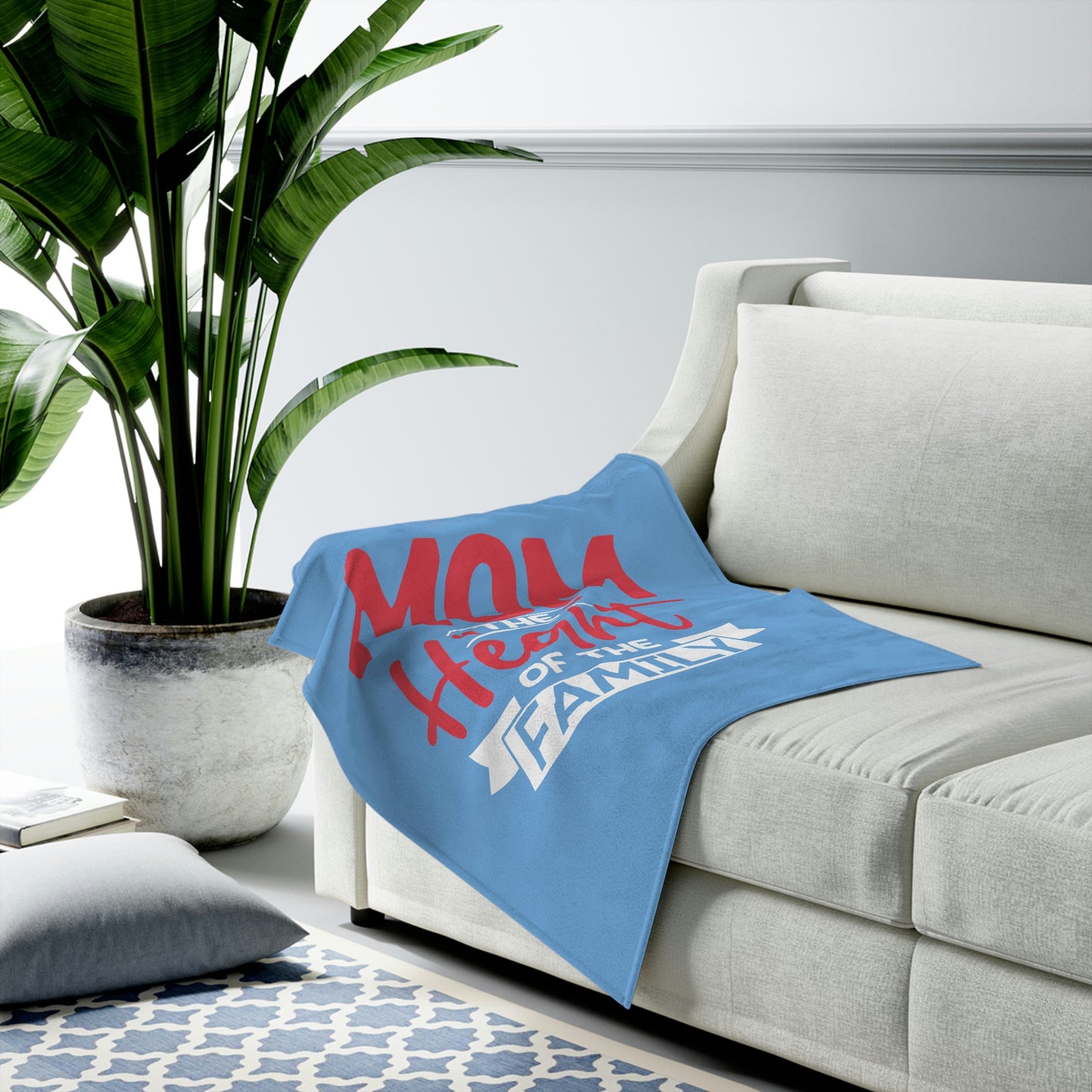 For mom Velveteen Plush Blanket