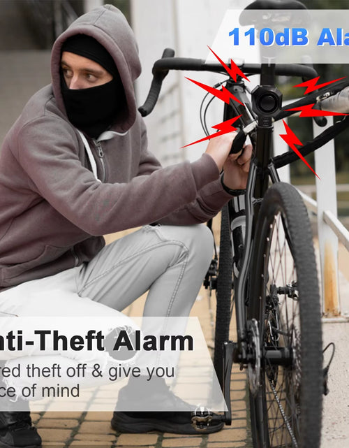 Load image into Gallery viewer, Ultimate Bike Guard™ – Wireless Vibration Alarm with Remote &amp; USB Charging
