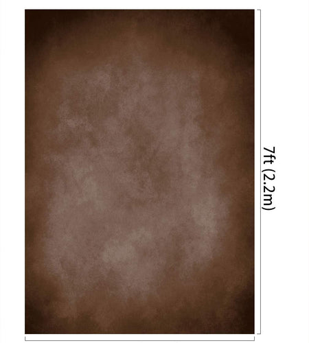 5X7Ft Portrait Brown Backdrops Photography Vintage Brown Backgrounds for Professional Photography Studio