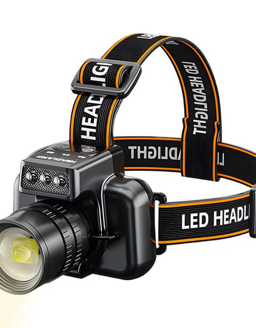 Load image into Gallery viewer, BeamLite™ Rechargeable LED Headlamp – High-Power Forehead Torch for Outdoor Adventures
