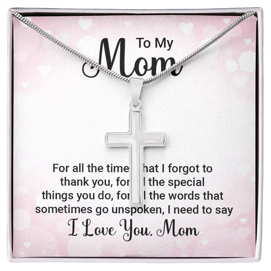 Stainless Steel Cross Necklace